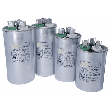 Capacitores Duplos