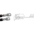 Terminal p/ Condutores Flexíveis - um furo / barril curto - TF