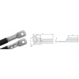 Terminal p/ Condutores Flexíveis - um furo / barril longo - TF-L