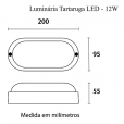 Luminária Tartaruga LED