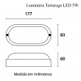 Luminária Tartaruga LED