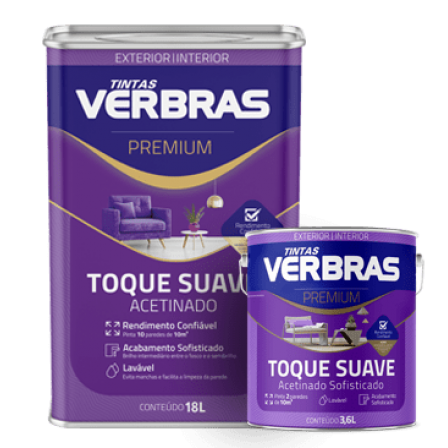 Tinta Toque Suave Premium - Exterior/Interior