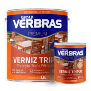 Verniz Triplo Filtro Solar Premium - Exterior/Interior