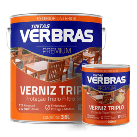 Verniz Triplo Filtro Solar Premium - Exterior/Interior